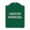Signmission Reserved Parking Visitor Parking Heavy-Gauge Aluminum Architectural Sign, 24" x 18", G-1824-23019 A-DES-G-1824-23019 - alternate 1